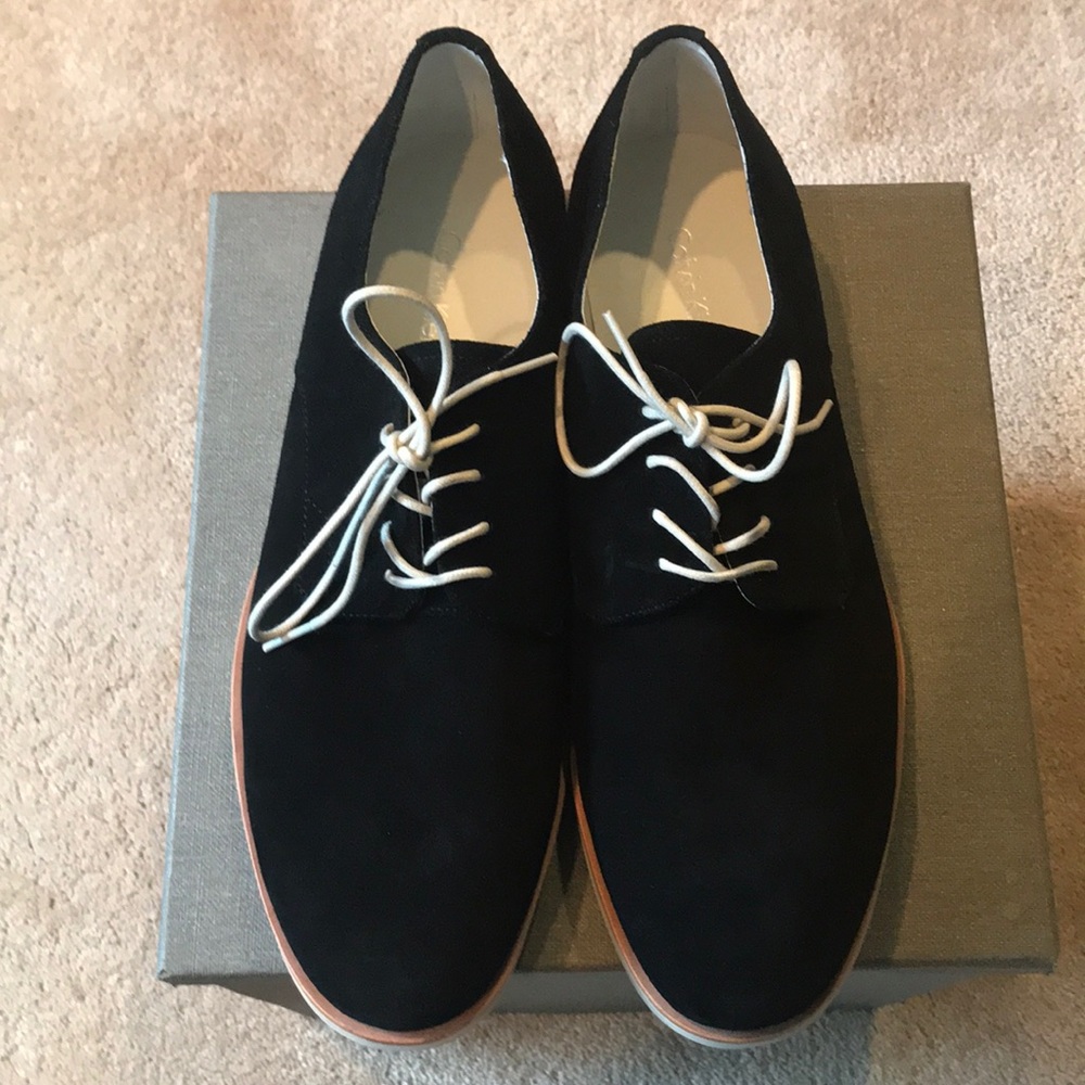 Calvin Klein suede shoes